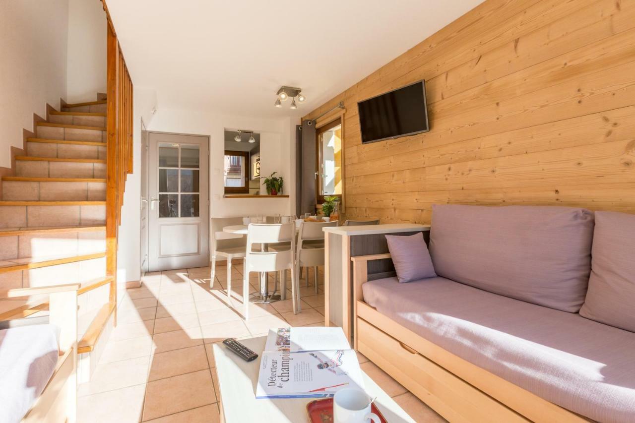 לה סאל-לס-אלפ Les Chalets Du Jardin Alpin מראה חיצוני תמונה